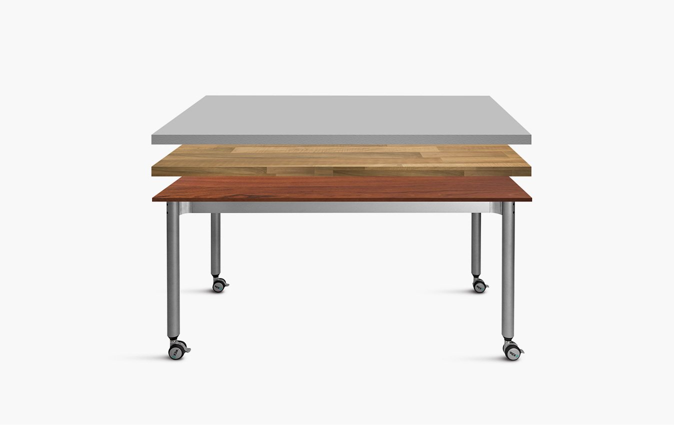 Versatilis Custom Table Design System, Any Shape & Size Muzo