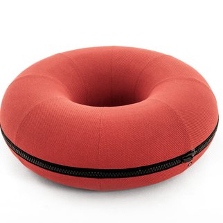 Muzo's Giant Donut seat in red