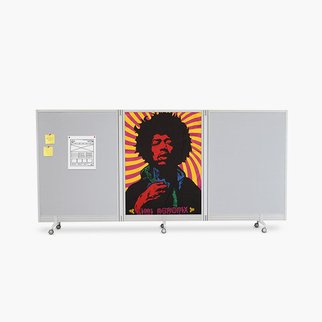 Muzo's Flow portable ideas wall and space divider