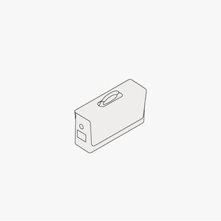 Drawing of HB-Two personal storage box