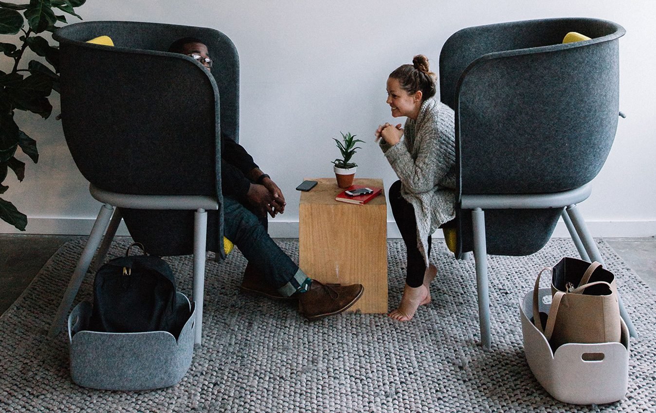 MPod Sound Dampening Workspace Privacy Chair Muzo