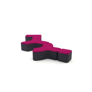 Signs modular seating system layout option