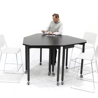 Tall Kite folding and nesting table - the ultimate stand and meet furniture addition