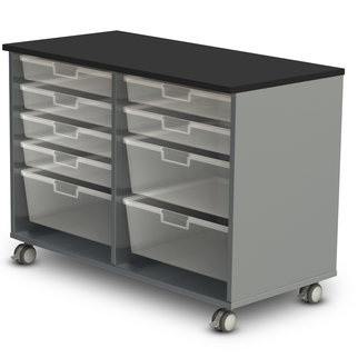 High double drawer Stash unit from Muzo